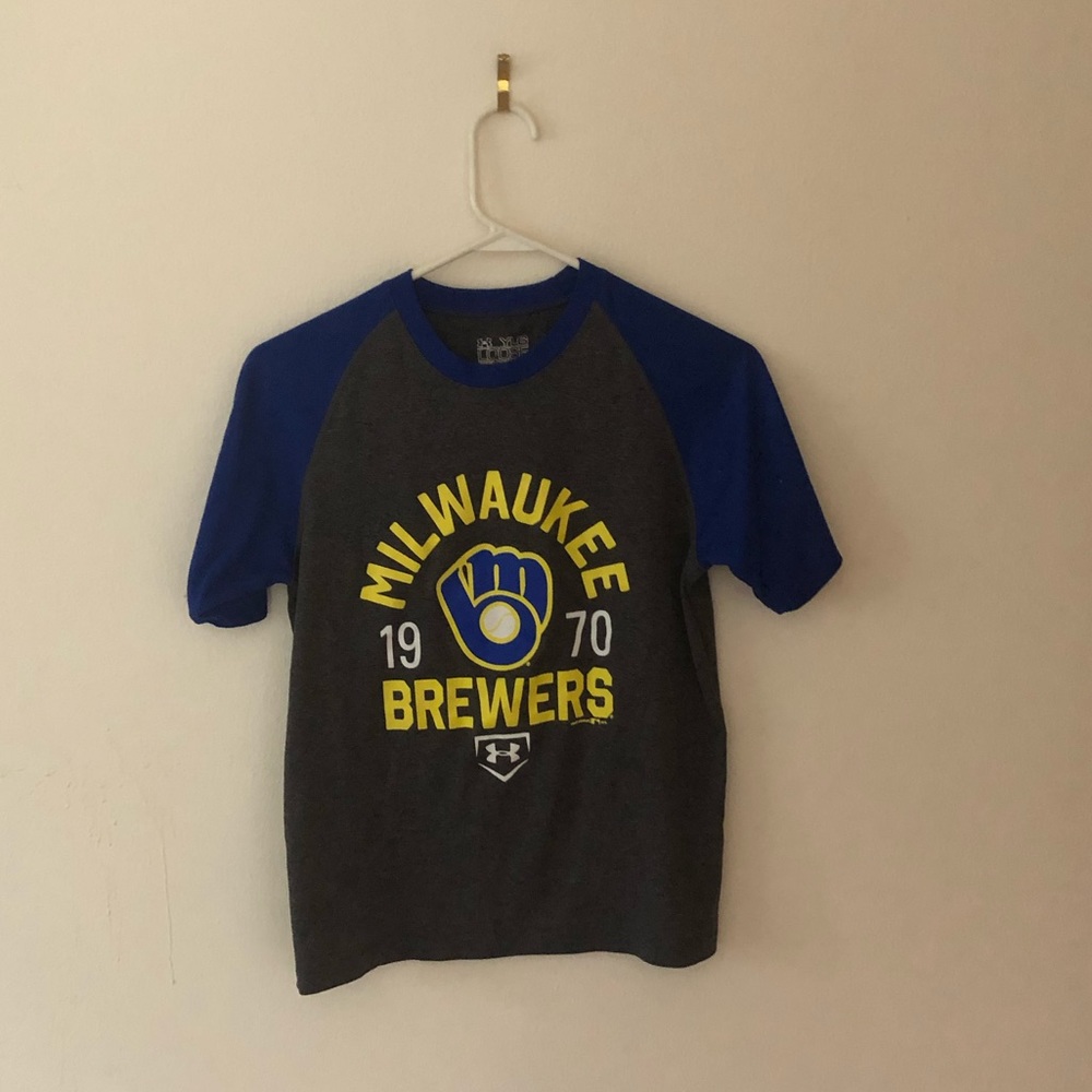 YOUTH Large Milwaukee Brewers Shirt